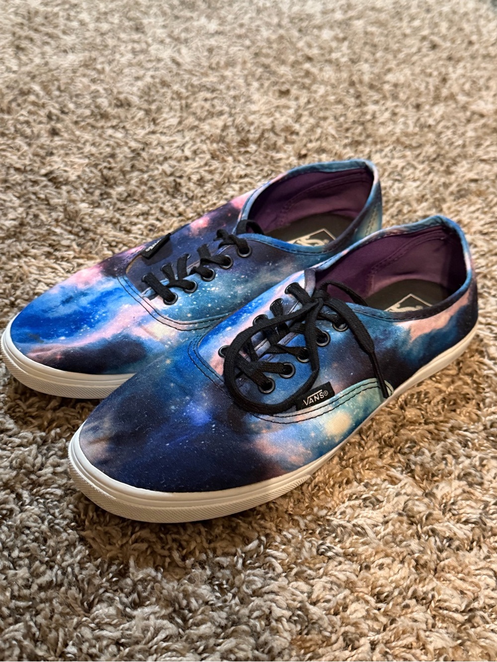 Vans Galaxy Canvas Sneakers - Blue Pink Purple